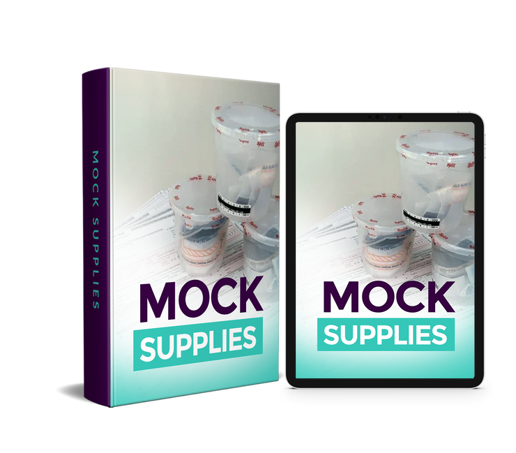 Mock Supplies ( For testing use only)