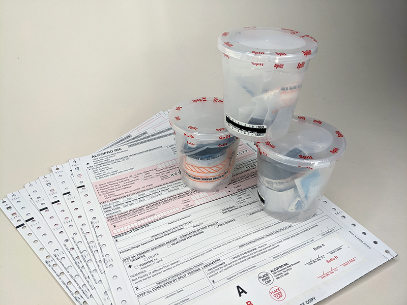 Collection Cups & CCF Forms FOR MOCK Exam